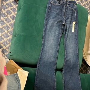 Universal Thread Blue Flare Wide Leg Jeans